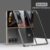 Applicable to Samsung Z FoldSSPecial folding phone case electroplated transparent Galaxy W25 anti-drop protective case