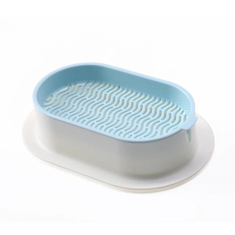 New Cat Grass Potting Lazy Man Soilless Hydroponic Planting Box Cat Grass Pot Wheat Particle Cultivation Plate Cup Set