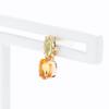 BLOOM November birthstone citrine K10 yellow gold pineapple earrings one ear [BLOOM] for 0222-9110-0019-0000