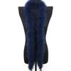 Thickened Encrypted Large Turkey Feather Strips Colored Top Scarves Stage Performance Costume Accessories