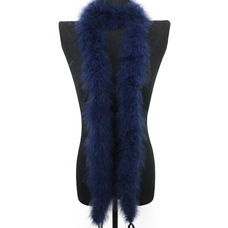 Thickened Encrypted Large Turkey Feather Strips Colored Top Scarves Stage Performance Costume Accessories