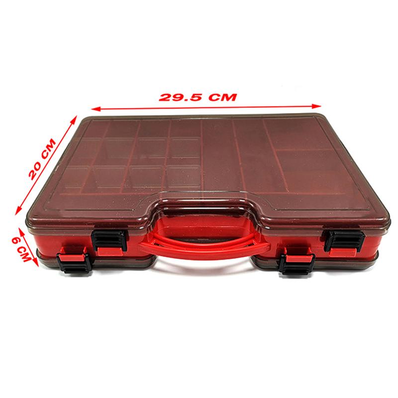 Fishing Tackle Boxes Large Space Double Multi-function Lure Box Free Space