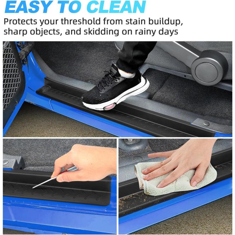 Wrangler JK JKU 4 Portas Proteção Interior Pedais Soleira