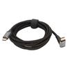 90 Degree USB C Cable 4K 60Hz Supports PD100W Type C 3.2 Gen2 Full Function USB C Fast Charging