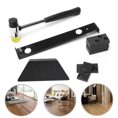 Holz Laminat Bodenbelag Installation Werkzeug Boden Fitting Kit mit 20 stücke Abstandshalter Bodenbelag Werkzeug Set HT2018