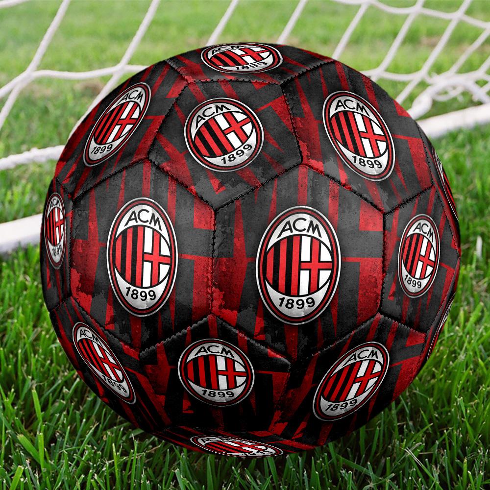 Ac Milan Soccer Ball Size 5 Football Machinestitched Indooroutdoor Training And Matches For Football Accessories