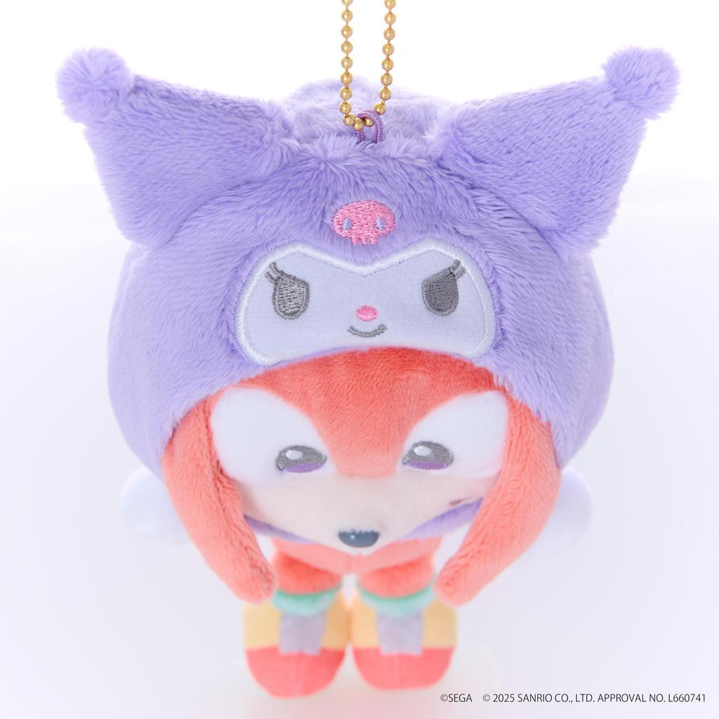 SEGA FAVORIETE SONIC VRIENDEN Sanrio karakters mascotte Knuckles x Kuromi &