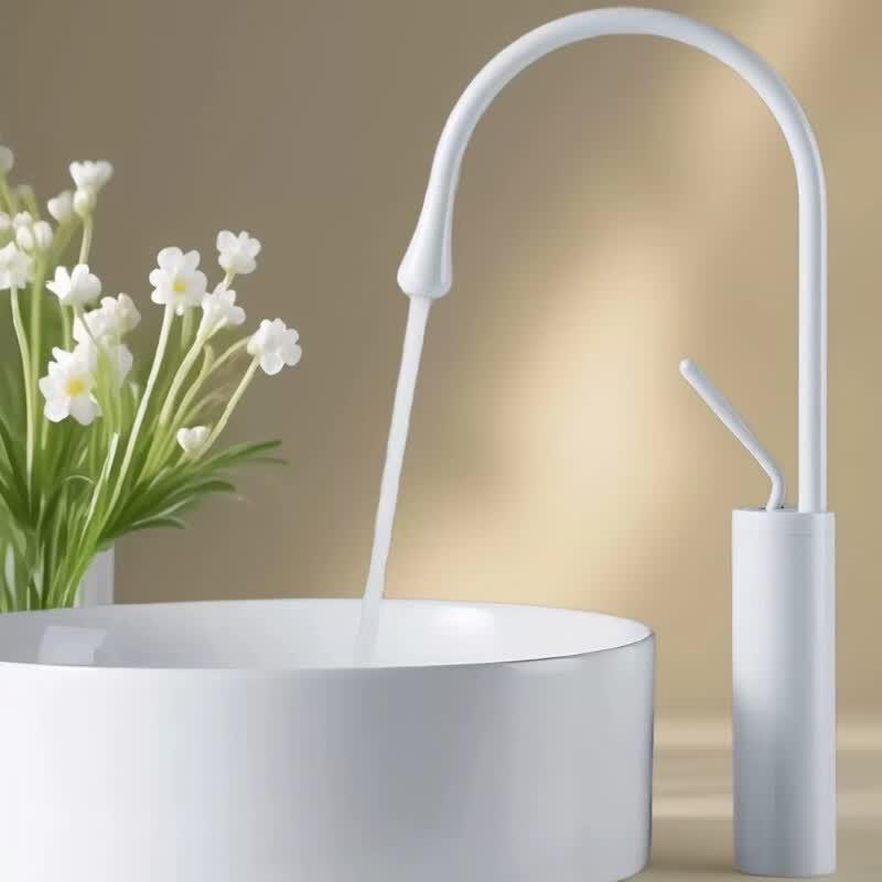 Yi Pan Rotating Waterfall Basin Faucet