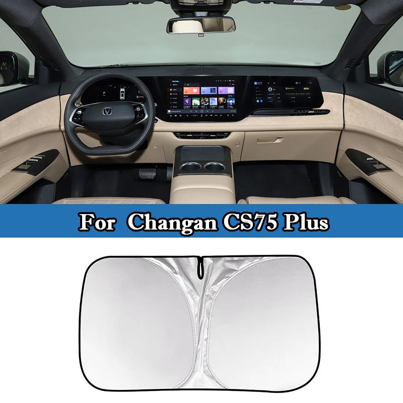 For Changan CS35 CS55 CS75 Plus CS95 UNI-K UNI-T UNI-V Lamore Eado Plus Car Windshield Sunshade Cover Front Window UV Protection