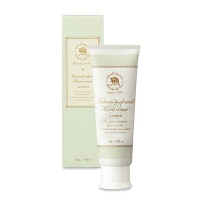 Natürlich parfümierte Handcreme (Jasminblatt)