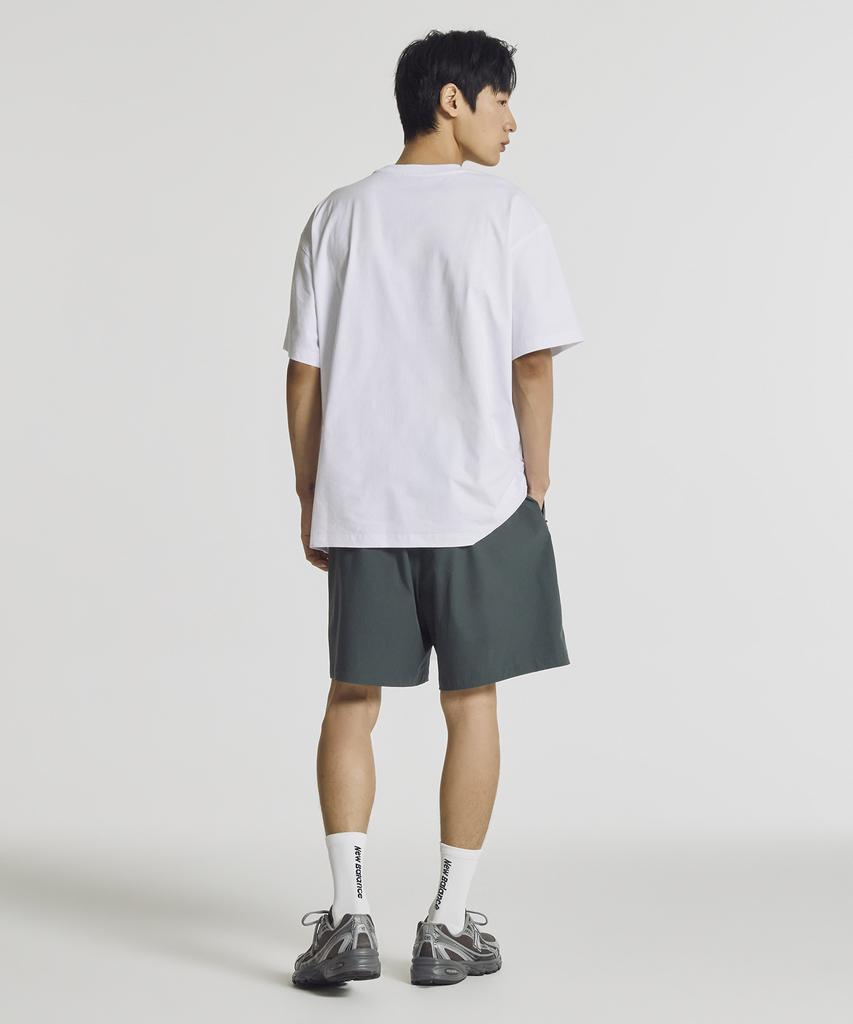 Nyuballanseu Nbneg31703 / Uni Trackster Short Sleeve T-Shirt (White)