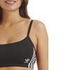 Adidas Originals Simple Comfortable Wireless Bra Women Underwear Black 4A4H00-000