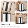 Strainer Basket Deep Fryer with Strainer Stainless Steel Frying Pan  Vegetables Frying