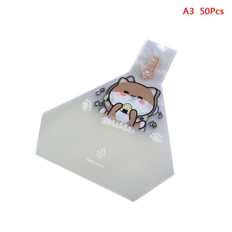 

50 шт. японский треугольный рисовый шарик, одноразовая упаковка, сумка, нори онигири, сумка для суши, форма для приготовления суши, аксессуары для бенто