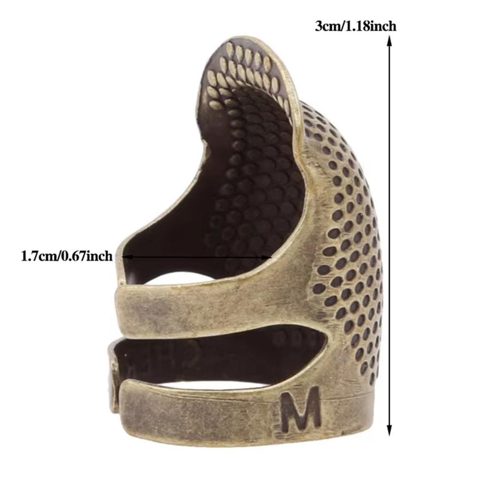 Retro Finger Protector Antique Thimble Ring Handworking Needle Thimble Needles Craft DIY Household Sewing Tools Accessories