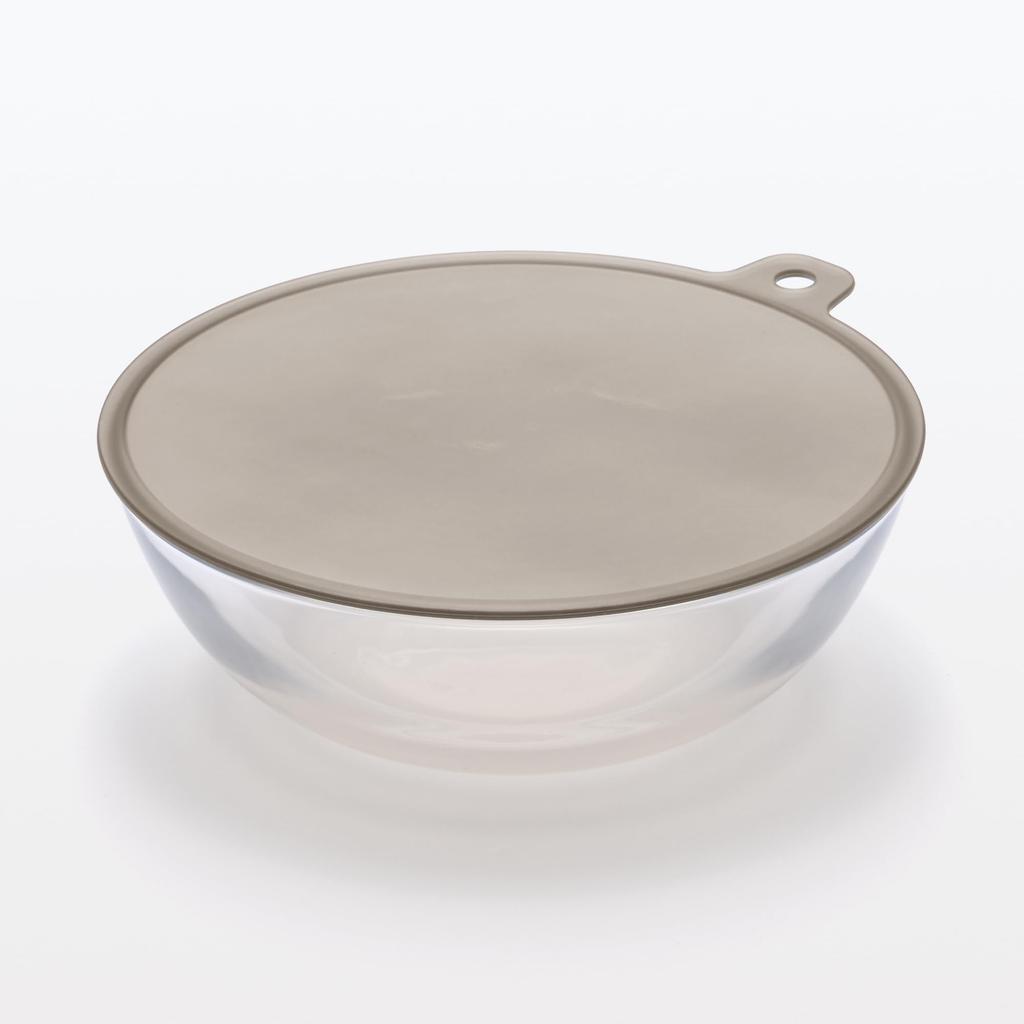 MUJI Silicone 84376351 Microwave-Safe Lid, Large,