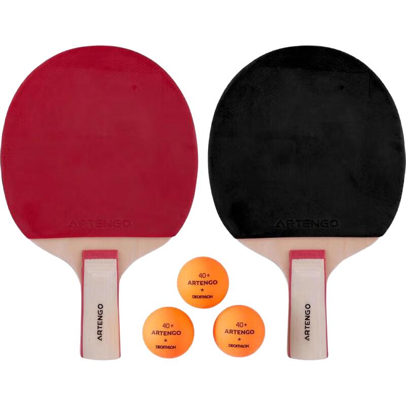 

Decathlon Beginner Table Tennis Racket Set (2-Pack)