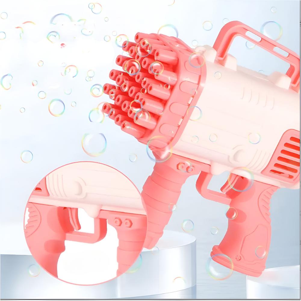 Bubble machine bazooka gun generator gift bubble liquid