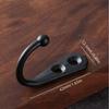 10 Pieces of Retro Wall Hanging Hooks, Hangers, Doors, Wall Mounted Kitchen and Bathroom Accessories