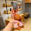 Small Size Simulation Doll Capybara Plush Pendant Cute Plush Toy Keychain  Birthday Gift
