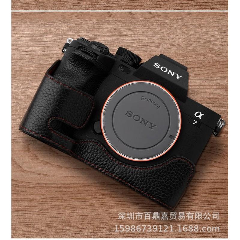 Genuine Full Grain Leather Camera Case