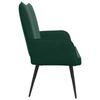 2 Seater Sofa Dark Green 115 x 61 x 87 cm Velvet (V)