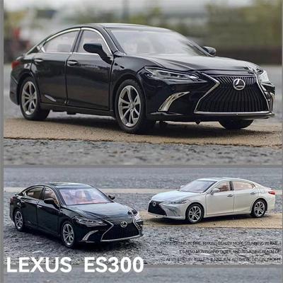 1:24 LEXUS ES300 Metalowy Model Samochodu Diecast i Pojazdy Zabawkowe Metalowy Model Samochodu Symulacja Dźwięku i Światła Kolekcjonerska Zabawka Prezent