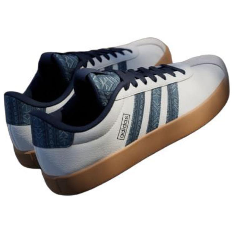 Nové Adidas Vl Court 3.0 Off White Night Indigo Gum Dámské IH4809