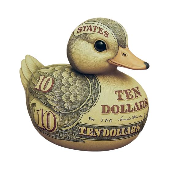 

Статуэтка утки из смолы, деньги, наличные, статуя утки, скульптура животного, украшение для дома, офиса, рабочего стола, книжной полки B