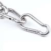 2-5pcs 304 Stainless Steel Spring Snap Multifunctional Carabiner Quick Link Lock Ring Hook Safety Buckle M4 M5 M6 M7 M8 M9 M10