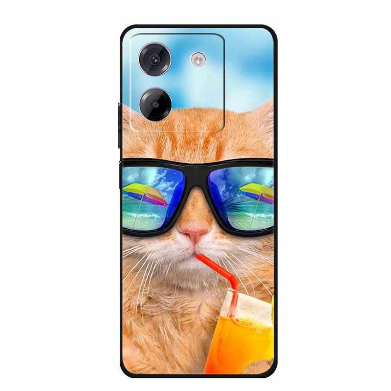 For Poco M7 Pro 5G Case M 7 Pro Coque Black Silicone Soft Back Cover Case For Xiaomi Poco M7 Pro Phone Cases Cover M7Pro 6.67"