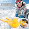 Kinder-Schneeball-Clip-Spielzeug, Küken-Clip Schneeball-Artefakt, Winter-Schneespiel-Werkzeug, Schneeballschlacht Interaktives Spielzeug