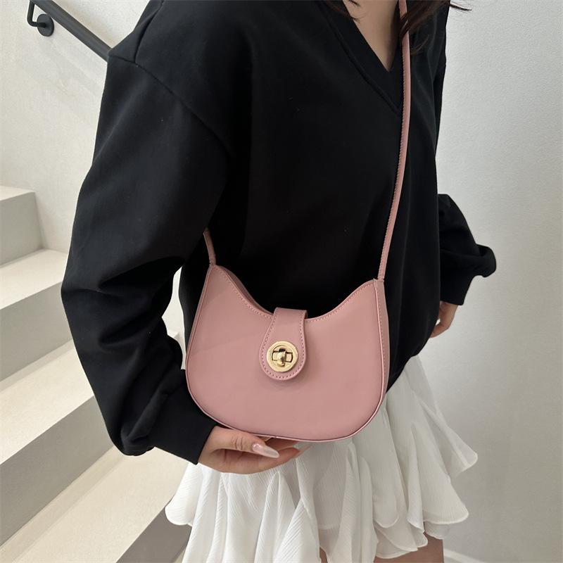 Taschen Damen Trend Mode Schultertasche Damen Lässig Sattel Täglich Reise Trend Vielseitig Achselhöhle Damentasche