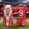 Speciální edice Harry Kane 9 Fotbalový dres Děti Dospělí Fanouškovský Památeční Rychleschnoucí Prodyšný Dres Pro Letní Zápas