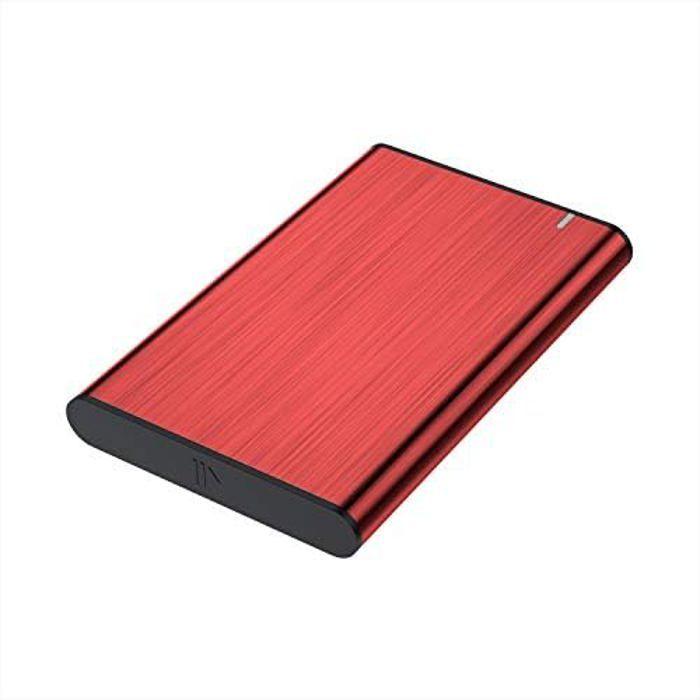 Ochrana pevného disku - Aisens - ASE-2525RED - Červená - USB 3.2 Gen 1 - 2,5 palce