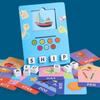 Education Cognition Puzzle Educational Toy Alphabet Classification Letter Recognition Toy  Kids