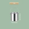 1.6/2/3/4L Stainless Steel Ice Bucket Insulated Ice Bucket With Lid Bar Party Whiskey Beverage Tools Beer Wine Bottle Container