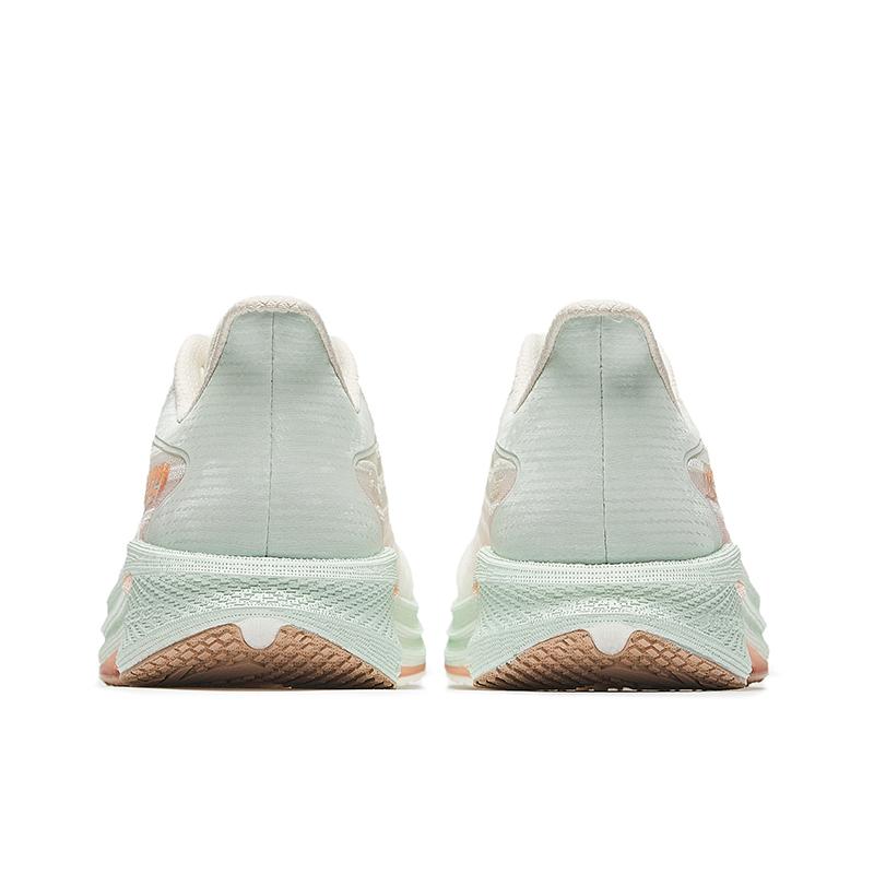 New Anta Running Collection Cushioning Rebound Low-Top Training Running Shoes Women's White Pink Green 122435583-1