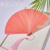 All-Bamboo Folding Fan, New Chinese Style, Mini Fan, Traditional Style, Small Folding Fan for Cheongsam, Retro Portable Folding Fan for Women