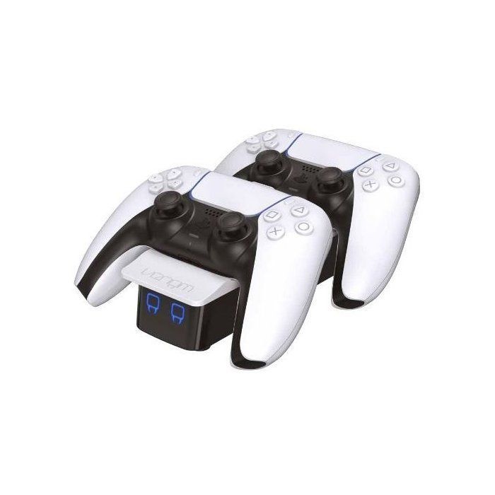 Station de charge double - VENOM - pour manettes PS5 - Blanc