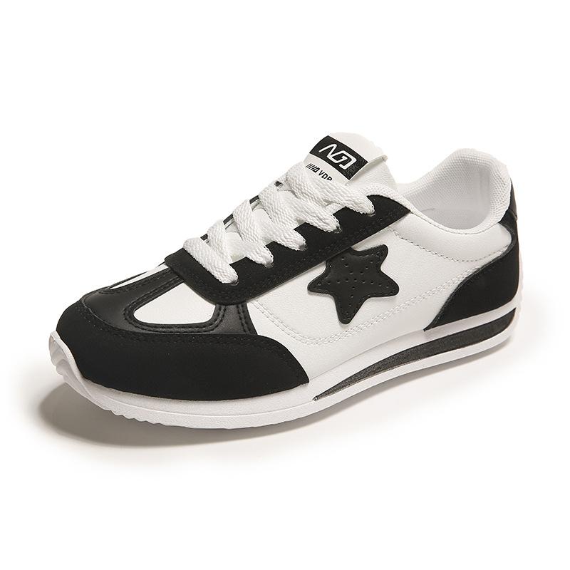 2025 Spring New Little White Shoes Star Thin-soled Forrest Gump Shoes Women's Korean Version Versatile Student Daily Casual Shoes XT26