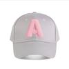 Pink Plush Letter A Home Decor Baseball Cap Fashion Unisex Sunhat Womens Outdoor Sports Snapback Cap