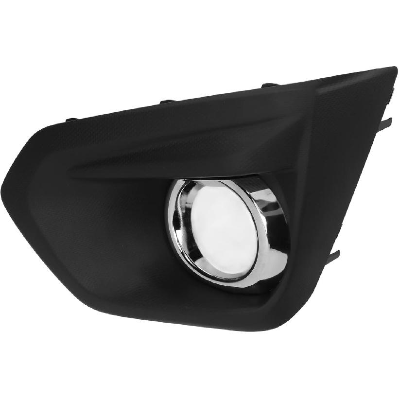 Focket Fog Light Bezel, Driver/Passenger Side Front Bumper Fog Light Cover, Left/Right Side Chrome Front Fog Light Trim Replacement for Impreza Sedan