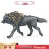 Children's Cognitive Animal Toy - Snow Wolf Ice Wolf Model - Mythical Legends Plastic Desktop Ornament