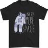 I Need Plus Space Astronaut Space Men's 100% Cotton T-Shirt