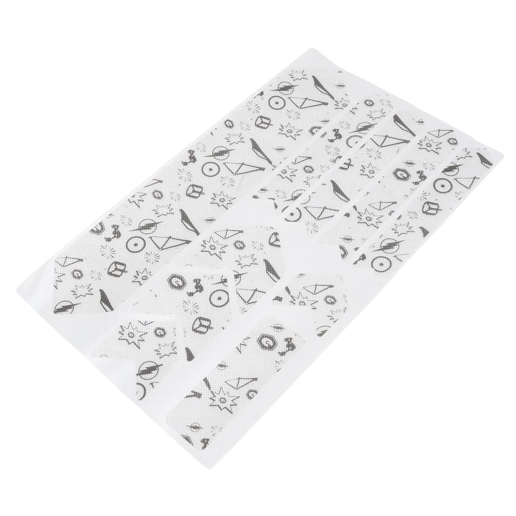 1 Set Bike Frame Protection Tape Anti Scratch Water Proof Protective Film Mountain Bike Frame Guard Accessories Pattern