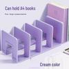 Transparent Bookstand & Clip for Student Desktop