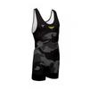 Pánský wrestlingový dres Kompresní atletický top Posilovna Trénink Vzpírání MMA Běh Rychleschnoucí Spandex Lycra
