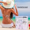 Portable Handheld Toiletries Swimming Beach Zipper Bag, Mesh Shower Caddy Bag Hanging Toiletry And Bath Organizer Two Pockets