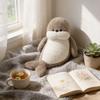 Seal Plush Toy With Long Pile Soft Stuffed Animal Pillow For Kids Gift